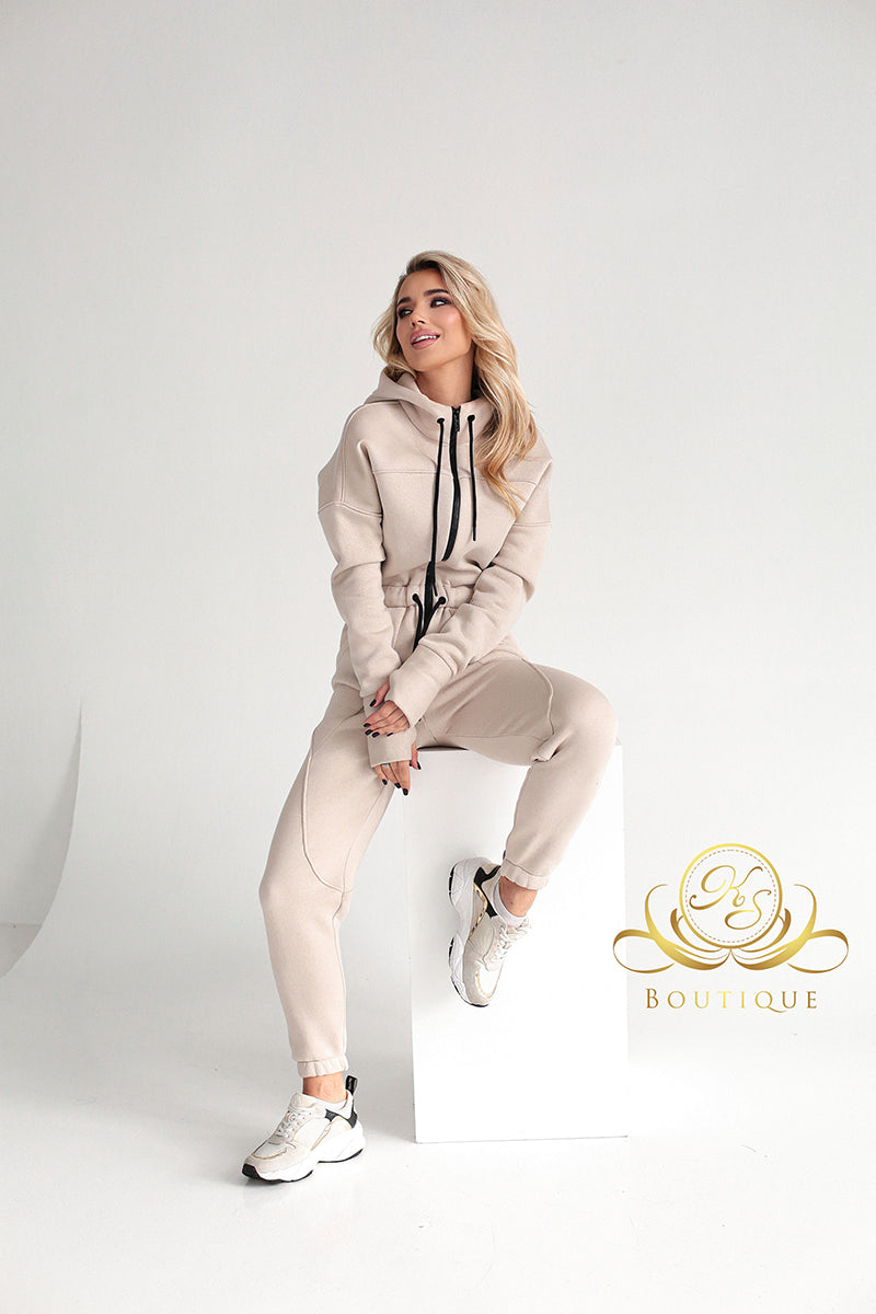 Fleece-lined Jumpsuit