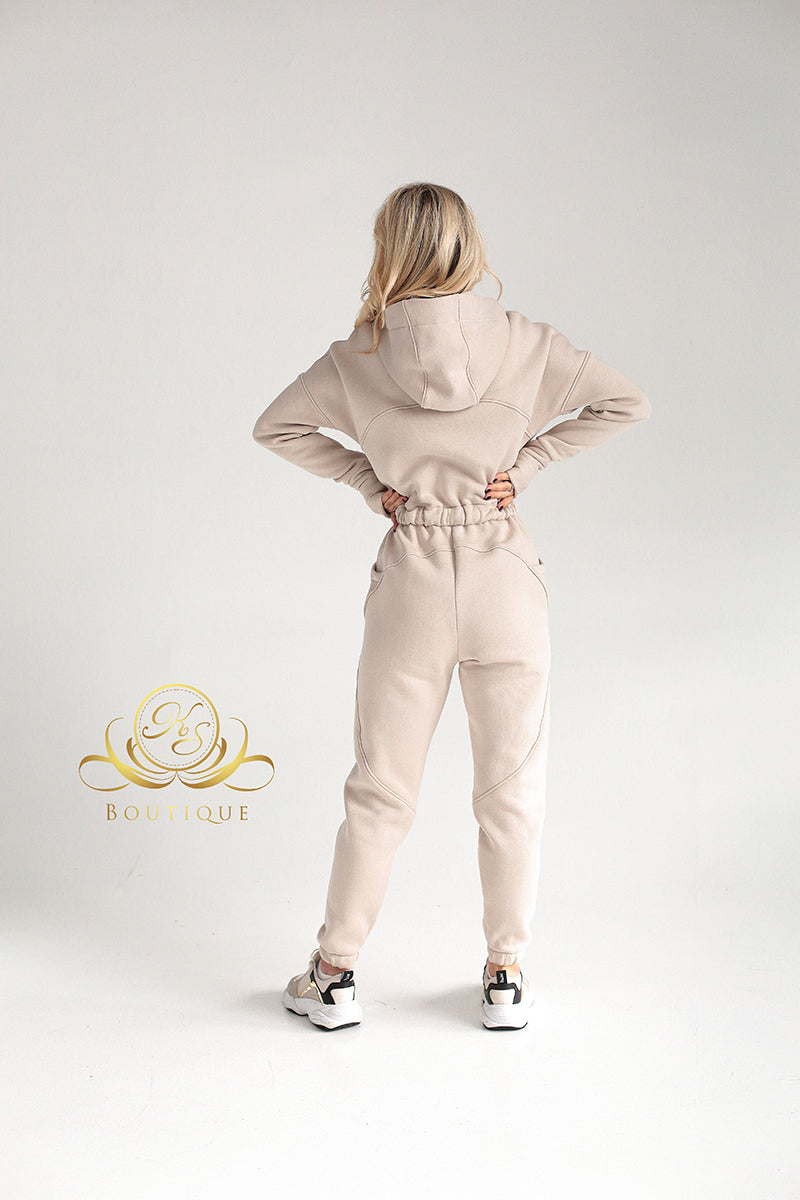 Fleece-lined Jumpsuit