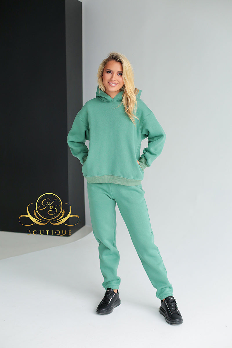 Fleece-lined Warm Suit Women