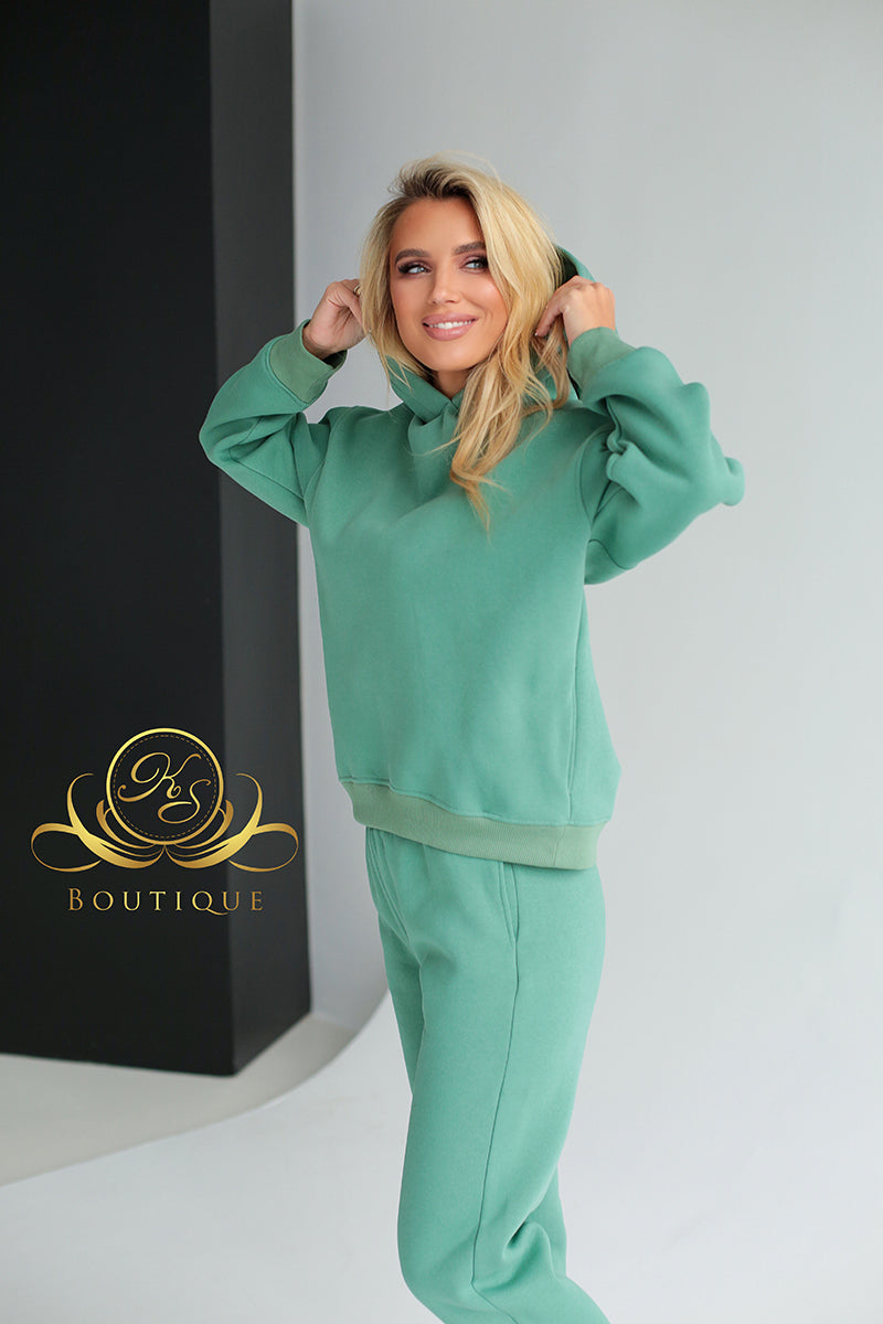 Fleece-lined Warm Suit Women