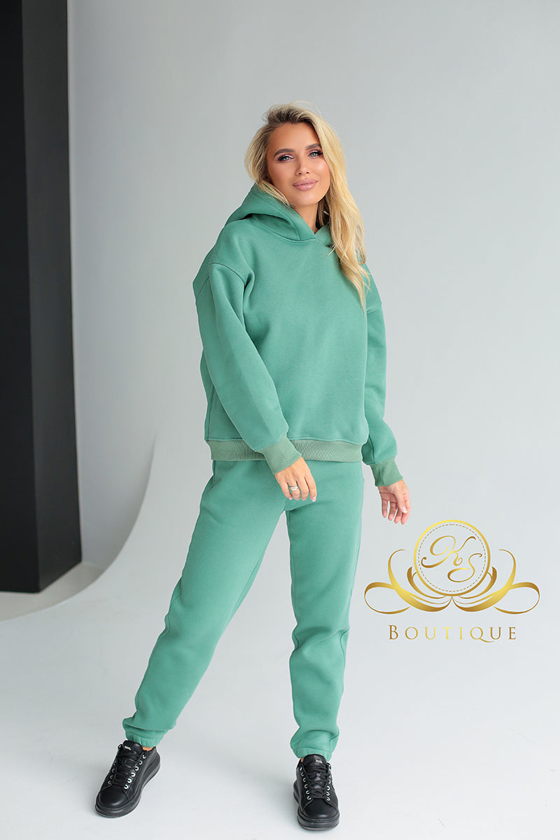 Fleece-lined Warm Suit Women