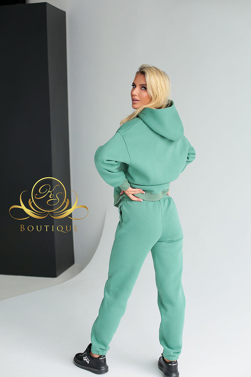 Fleece-lined Warm Suit Women