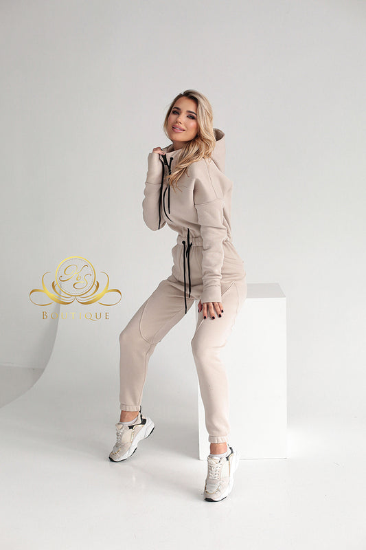 Fleece-lined Jumpsuit